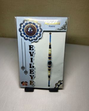Evil Eye Rakhi Pearl Rakhi